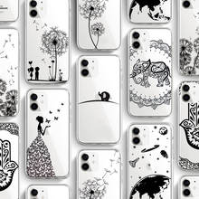 ciciber Funda Case For Iphone 12 Case For iPhone 12 11 Pro XR 7 X XS MAX 8 6 6S Plus 5S SE 2020 Silicone Totem Elephant Girl TPU 2024 - buy cheap