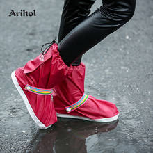 Shoes Covers Rain Shoes  for Men Women Durable Non Slip Rain Snow Overshoes Short Rain Boots Outdoor Travel Cycling 2024 - buy cheap