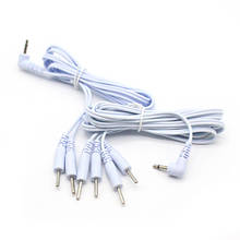 Cable conector de línea de electrodo para máquinas de terapia electrónica TENS/EMS, 2 pines, 4 pines, 2,5mm, parche de electrodo 2024 - compra barato