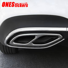 Car Styling Accessories Muffler Exhaust Pipe Tail Cover Trim For Mercedes Benz CLA Class C118 W118 CLA180 200 220 250 260 2020+ 2024 - buy cheap