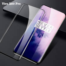 Vidrio curvado 3D para Vivo X60 Pro, cubierta completa, película protectora 9H, Protector de pantalla para Vivo X60T Pro 2024 - compra barato