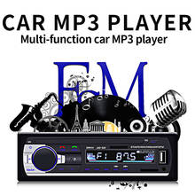 Radio Estéreo con Bluetooth para coche, Radio con reproductor dfdf, 1 Din, FM, entrada Aux, compatible con Mp3/MP4, USB, MMC, WMA, AUX, TF 2024 - compra barato