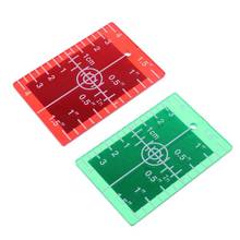 Laser Target Card Plate inch/cm for Green and Red Laser Level Target Plate 2024 - buy cheap