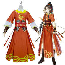 Anime Jin Ling Mo Dao Zu Shi Cosplay Costume Grandmaster of Demonic Cultivation Riding Costume Full Set 2024 - buy cheap