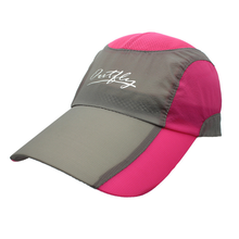 Ультратонкая быстросохнущая ткань, летняя сетчатая шапка с цветными блоками, шапка для бега, дышащие шапки 2024 - купить недорого