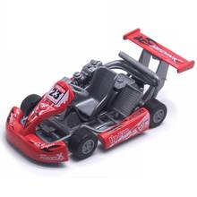 1:32 Alloy ABS karting Racing Toy Car Model Metal Pull Back Simulation Miniature Kids Small Toys Car For Children Boys Gifts 2024 - buy cheap