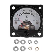 AC 0-300V Voltmeter SO-45 Round Analog Dial Panel Meter Voltmeter Gauge U4LB 2024 - buy cheap