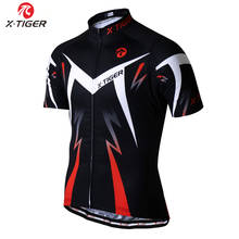 X-tiger-camisetas de Ciclismo profesional para hombre, Ropa deportiva de secado rápido para bicicleta de montaña, MTB 2024 - compra barato