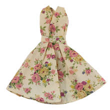 Vestido floral saia roupas para boneca vestido de festa roupas de verão topos 2024 - compre barato