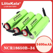 Liitokala original NCR18650B 3.7V 3400mAh 18650 Rechargeable lithium battery + DIY nickel batteries 2024 - buy cheap