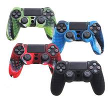 Anti Slip Silicone Protective Skin Case For Dualshock 4 PS4 DS4 Pro Slim Controller Cover Analog Grip Case Cover 2024 - buy cheap