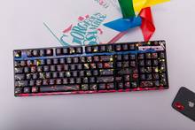 1 Juego de 60/87/104 teclas de estilo obsidiana, teclas PBT de sublimación, teclas de teclado mecánico para interruptor MX 2024 - compra barato