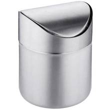 Mini Trash Can for Desk with Lid Desktop Trash Can Small Tiny Countertop Trash Bin Can for Office Bathroom Kitchen 2024 - buy cheap