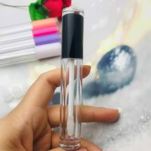 Wholesale  Empty Lip Gloss Tube Plastic Bottle Clear Round DIY Lipstick Container Refillable Lip Balm Bottle Make up Tools 2024 - buy cheap