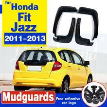 Set de aletas de barro moldeadas para Honda Fit / Honda Jazz 2011 2012 2013 escotilla guardabarros delantero y trasero 2024 - compra barato