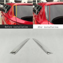 2pcs Tailgate Tail Door Side Wing Cover Trim Bezel Mold Decoration Protection Accessories Chrome For Ford Escape Kuga 2013-2017 2024 - buy cheap