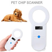 Escáner de Microchip portátil con pantalla OLED para mascotas, lector de identificación de animales, transpondedor de Chip, USB, RFID, ISO11784/5, para perros, gatos y caballos 2024 - compra barato