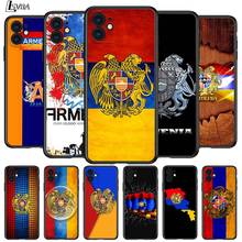 Armenia Armenians Flag for Apple iPhone 12 Pro Max Mini 11 Pro XS Max X XR 6S 6 7 8 Plus 5 5S SE2020 Black Phone Case 2024 - buy cheap