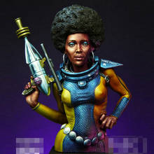 1/10 Resin Model bust GK Lt. Sheeba Shayne Female warrior Science fiction Unassembled and unpainted kit 2024 - buy cheap