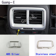 Cubierta de guarnición para coche, embellecedor ABS cromado trasero, aire acondicionado, salida de ventilación, para VW Volkswagen Touran L 2016 2017 2018 2019 2024 - compra barato