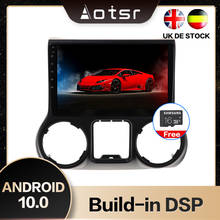 AOTSR-radio con GPS para coche, reproductor Multimedia con Android 10,0, 10 pulgadas, DSP, CarPlay, para Jeep grand wrangler 2011-2016 2024 - compra barato