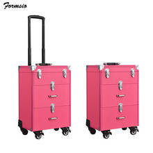 women makeup box professional nail Cosmetic case bag make up suitcase 2024 - buy cheap