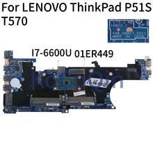 Kocoqin-placa-mãe para notebook, para lenovo thinkpad p51 s, t570, 01er176, 01erdispositivo, 16820 a 1, a480ab07. 0011, sr2f1 2024 - compre barato