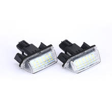 10Sets 12V White 6000K LED Number License Plate Lights For Toyota Yaris/Vitz Camry Corolla Prius C Ractis Verso S Tail Bulb Lamp 2024 - buy cheap