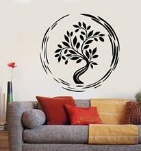 Enso Círculo Asian Budismo Árvore Da Vida Árvore Decalque Da Parede Do Vinil Quarto Sala Adesivos Removíveis Casa Decoração Mural Z213 2024 - compre barato