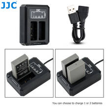 Jjc usb carregador de viagem de bateria dupla para olympus BLS-50 BLS-5 BLS-1 E-M10 & mark ii iii, E-PL9 E-PL8 bateria da câmera substituir BCS-5 2024 - compre barato
