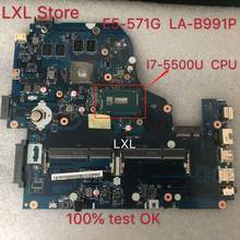 LA-B991P Laptop Motherboard for Acer Aspire E5-571G E5-571 I7-5500U DDR3 100% test ok 2024 - buy cheap