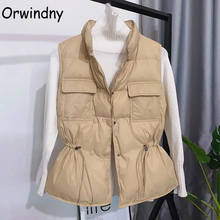 Orwindny New Ultra Light Down Vest Women Short Vest Lightweight Warm Waistcoat Female White Duck Down Down Coat Sleeveless 2024 - buy cheap