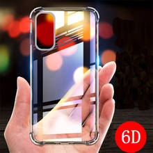 6D Anti-Knock TPU Case for Samsung Galaxy Note 20 Ultra 10 Pro 9 8 A91 A90 A71 A51 A70E A41 A21S A21 A20E A11 A01 Clear Cover 2024 - buy cheap