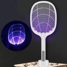2500V Electric Mosquito Killer With UV Lamp USB 1200mAh Rechargeable Bug Zapper Summer Fly Swatter Trap Home Bug Insect Racke 2024 - buy cheap