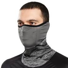 Bandana anti-suor para máscara facial para ciclismo, lenço de seda para verão, anti-suor, anti-uv, para andar de bicicleta 2024 - compre barato