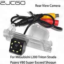 ZJCGO Автомобильная камера заднего вида для парковки, водонепроницаемая камера для Mitsubishi L200 Triton Strada Pajero V80 Super Exceed Shogun 2024 - купить недорого