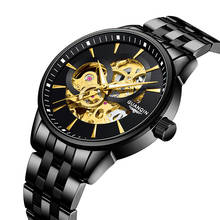 GUANQIN Men Automatic Mechanical Watch, Waterproof Luminous Hands Luxury Watches Men, Stainless Steel Wristwatches Mens 2021 2024 - buy cheap