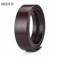 HIDUP 3.5cm Wide Formal Automatic Styles Men Strap Only Vintage Belts Top Quality Cowhide Leather Belt Without Buckle NWJ637 2024 - buy cheap
