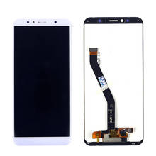 Display lcd original, tela de alta qualidade, 2018 polegadas, para huawei y6 2018, y6 prime 5.7 atu l11 l21 l22 lx1 lx3 l31 l42 2024 - compre barato