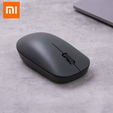 Беспроводная мышь Xiaomi Lite 2,4 ГГц, мини-приемник 1000 точек/дюйм, эргономичная оптическая портативная компьютерная мышь Win 10, игровые мыши для офиса 2024 - купить недорого