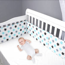 Bed In Bed Baby Nursery Nordic Thicken Bumper Bedding One-piece Crib Around Cushion Cot Protector Pillows Newborns Room Decor 2024 - buy cheap
