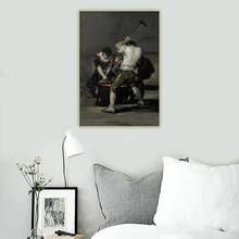 Home Citon Francisco Goya The Forge Decoration Canvas HD Prints Poster Painting Living Room Wall Art Modular Picture Framework 2024 - buy cheap