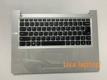 Для lenovo 310-14isk ideapad 310s-14 uppercasesml80slsrimr US KB C-cover с клавиатурой 2024 - купить недорого