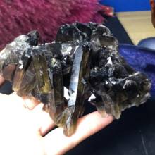 Natural Rock Quartz Crystal Cluster Smoky Crystal Mineral Specimen Home Decoration Healing Gemstone 2024 - buy cheap
