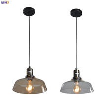 IWHD American Country Edison Pendant Lights Bedroom Dinning Living Room Light Glass Industrial Loft Decor Vintage Lamp Lighting 2024 - buy cheap