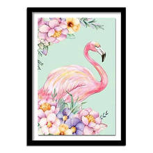 Diamond Embroidery Animals Diamond Painting Flamingo Cross Stitch 5D DIY Full Drill Square  Decoration Home 2024 - buy cheap