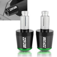 For Kawasaki ZZR1200 ZZR 1200 2002-2005 2003 2004 Motorcycle Accessories 7/8" 22MM Handlebar Hand Grips Handle Bar End Cap 2024 - buy cheap