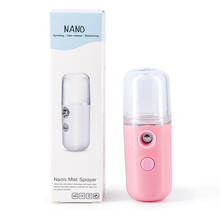 Mini nebulizador facial a vapor, vaporizador nano de rosto com usb, pulverizador facial, umidificador hidratante, anti-envelhecimento, rugas, beleza para mulheres, cuidados com a pele, desinfecção 2024 - compre barato