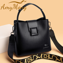 2021 Luxury Handbags Purses Women High Quality Leather Bag Designer Fashion Top-Handle Shoulder Croosbody Messenger Tote Bag Sac 2024 - buy cheap