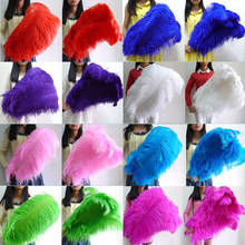Wholesale 10/50/100 pcs "Thick Stem" Male Ostrich Feathers 28-30inches / 70-75cm Wedding Birthday Christmas Decoration 2024 - buy cheap